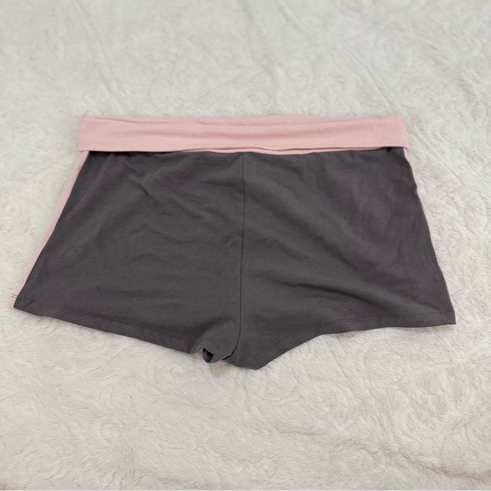 Pink Floyd Gray and Pink Lounge Shorts - Picture 2 of 3